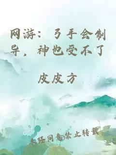 網游:弓手會制導,神也受不了