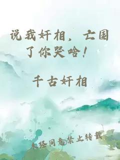 說我奸相，亡國了你哭啥！