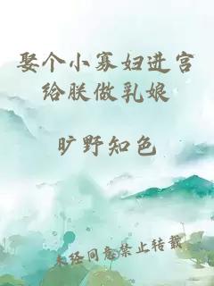 娶個小寡婦進宮給朕做乳娘