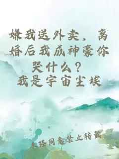 嫌我送外賣，離婚后我成神豪你哭什么？