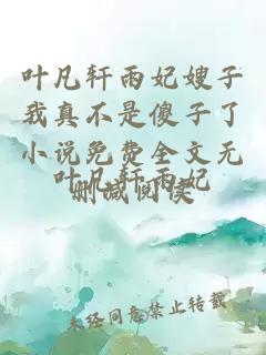 葉凡軒雨妃嫂子我真不是傻子了小說免費全文無刪減閱讀