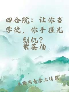 四合院：讓你當(dāng)學(xué)徒，你手搓光刻機(jī)？