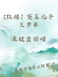 [紅樓] 黛玉兒子三歲半