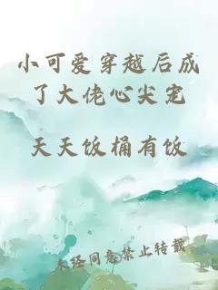 小可愛穿越后成了大佬心尖寵
