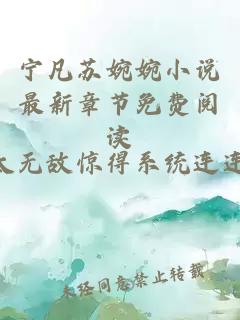 寧凡蘇婉婉小說最新章節免費閱讀