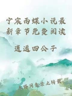 寧宸雨蝶小說最新章節(jié)免費(fèi)閱讀