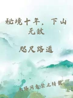 秘境十年，下山無敵