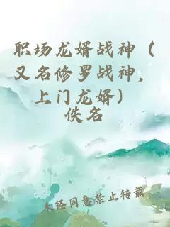 職場龍婿戰神（又名修羅戰神，上門龍婿）
