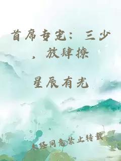 首席專寵：三少，放肆撩