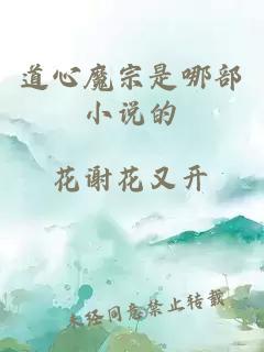 道心魔宗是哪部小說的